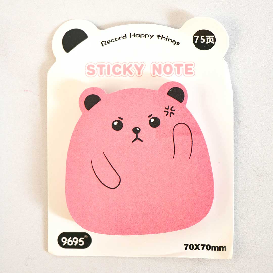 stick-note-coloful-bear