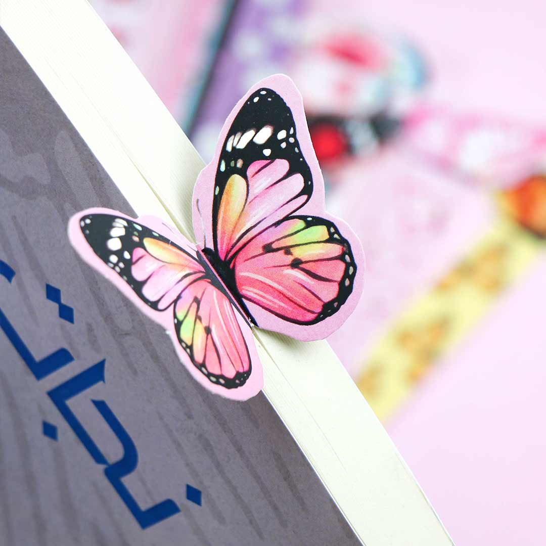 butterfly-flower-bookmark