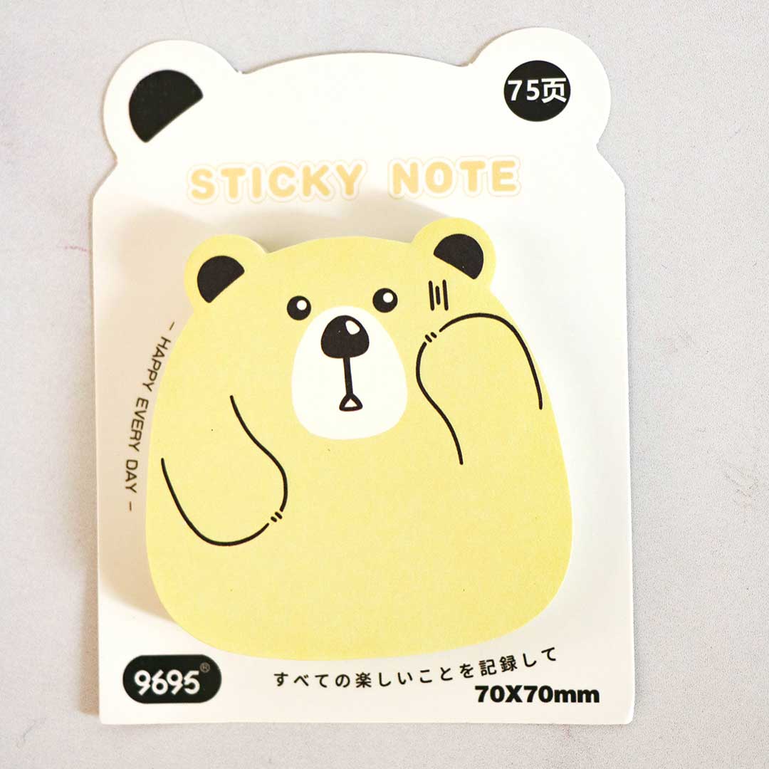 stick-note-coloful-bear