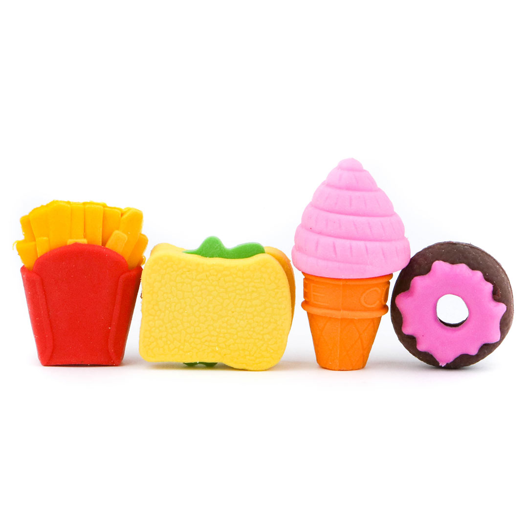 donat-eraser-4items